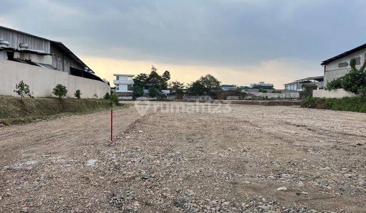 TANAH LUAS PADAT DAN DATAR DI LEUWIGAJAH Cocok untuk parkir bis, truk, armada travel dll 2