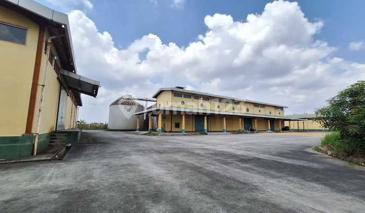Gudang Penggilingan Padi Dan Sawah Productive Di Karawang Timur