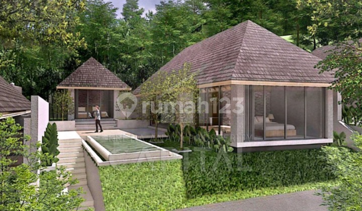 Rumah Villa dengan Design yang Menyatu dengan Alam di Kawasan Exclusive Dago Giri