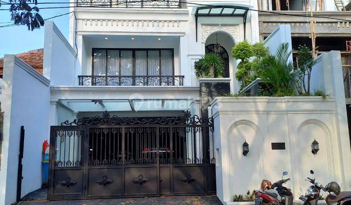 RUMAH MEWAH CLASSIC SIAP HUNI FULLY FURNISH DI TEBET JAKARTA SELATAN 1