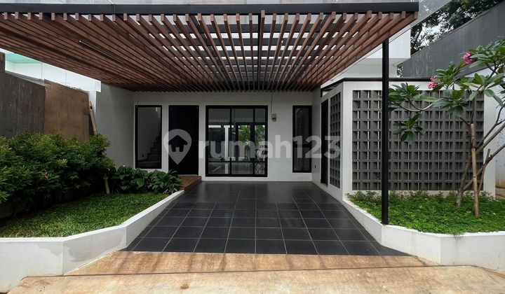 BRAND NEW HOUSE DESIGN MODERN MINIMALIS DALAM CLUSTER DI PESANGGRAHAN JAKARTA SELATAN