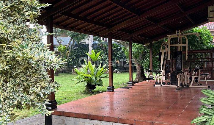 ETHNIC GARDEN HOUSE LAHAN LUAS DUA MUKA JARANG ADA DI PANGKALAN JATI CINERE DEPOK 2