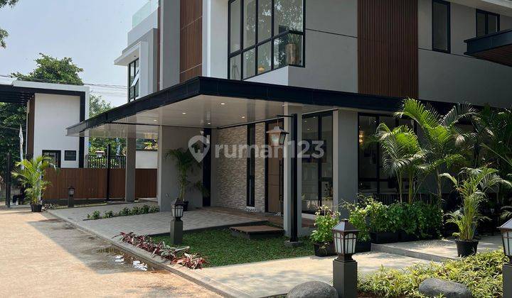 Brand New Premium Townhouse Design Modern Tropical 3 Lantai Dekat Mrt Lebak Bulus Di Cirendeu Ciputat Timur Tangeran Selatan 2