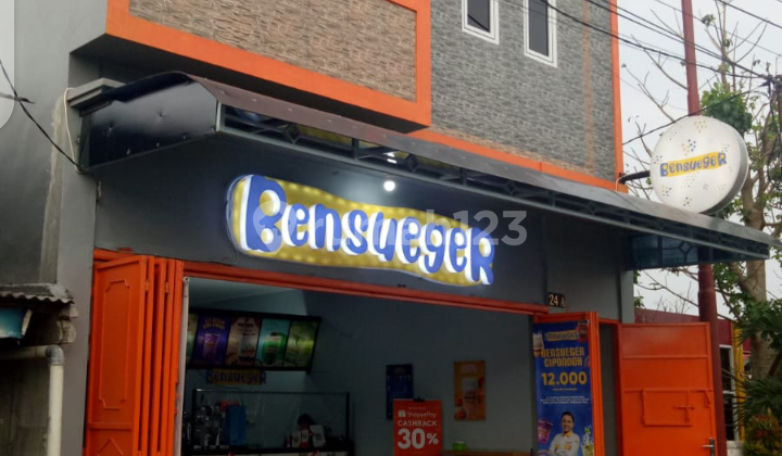 Cheapest Shop House near Poris Indah, 7 x 12m², 2-story building, ready to occupy.