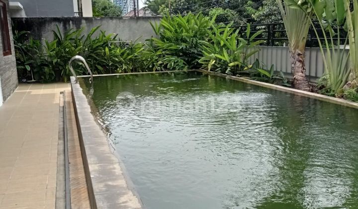For sale, house with swimming pool in Cilandak, South Jakarta.
