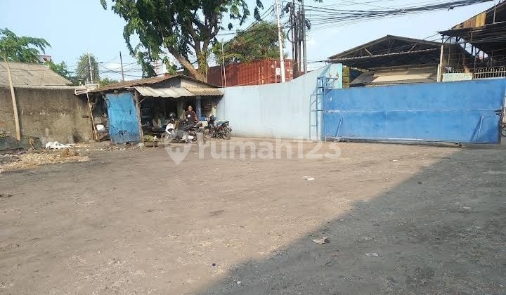 Container Truck Parking Lot in Koja, North Jakarta