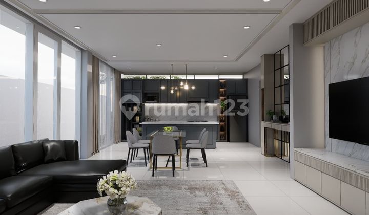 Bu Jual Cepat Murah! Rumah 2 Lantai Fully Furnished Lebak Bulus Jakarta Selatan