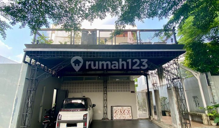 Bu Jual Cepat Murah! Rumah 2 Lantai Fully Furnished Jaksel