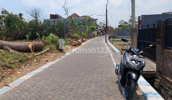 Tanah Siap Bangun Akses Mobil Pinggir Jalan Aspal Di Malang Kota 2