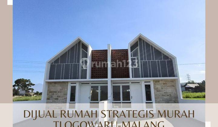 Dijual Rumah Modern Minimalis Strategis Type 40 72 di Bunga Citra Lestari Regency, Tlogowaru, Kota Malang 1