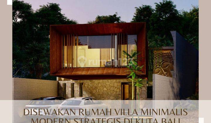 Sewa Villa Kuta Bali Murah Aman Furnish Lengkap Nyaman Dekat Gwk 1