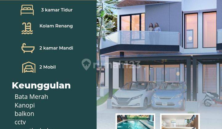 Villa Mewah Eksklusif Luas Asri Lokasi di Pusat Kota Batu 2