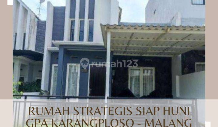 Rumah Strategis Dan Siap Huni Di Gpa Karangploso Malang  1