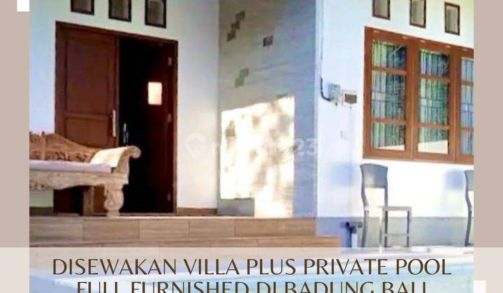 Rent a Villa Plus Pool, Comfortable Environment, Legian Bali Tourist Area 1