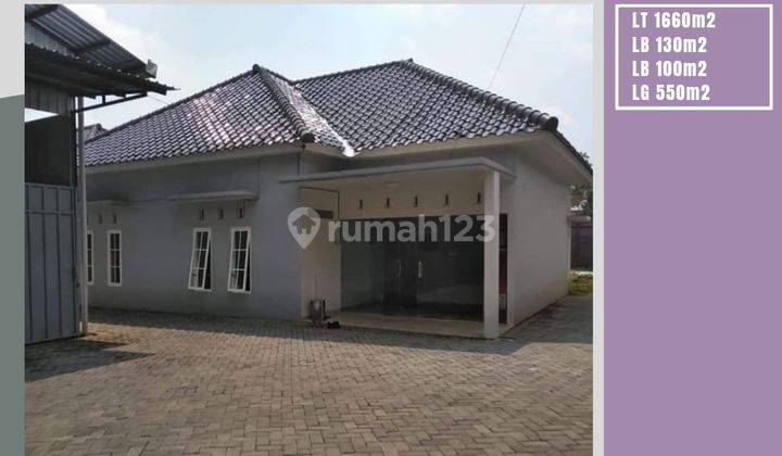 Gudang Atau Pabrik Luas Lokasi di Pusat Kota Malang  1