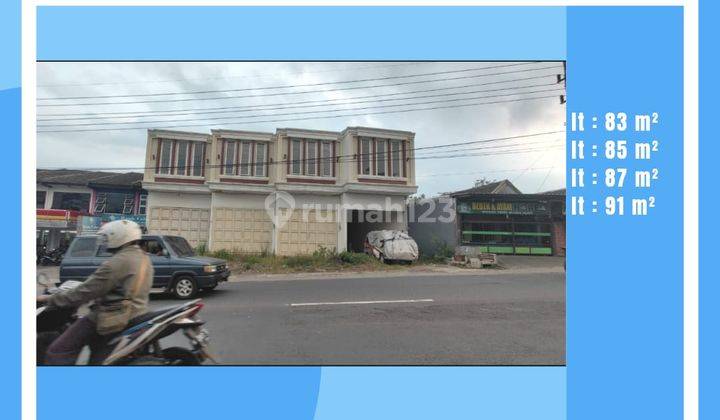 Ruko Strategis Bangunan Baru Desain Modern Di Area Bisnis Batu 1