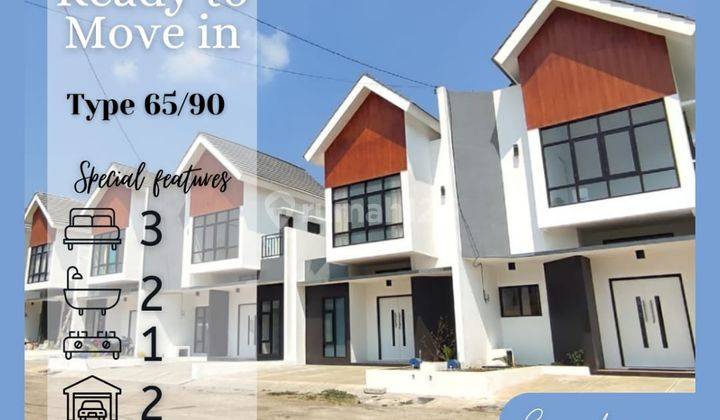 Promo Rumah Vila Baru Harga Bagus Di Griya Aswatha Kota Batu.  1