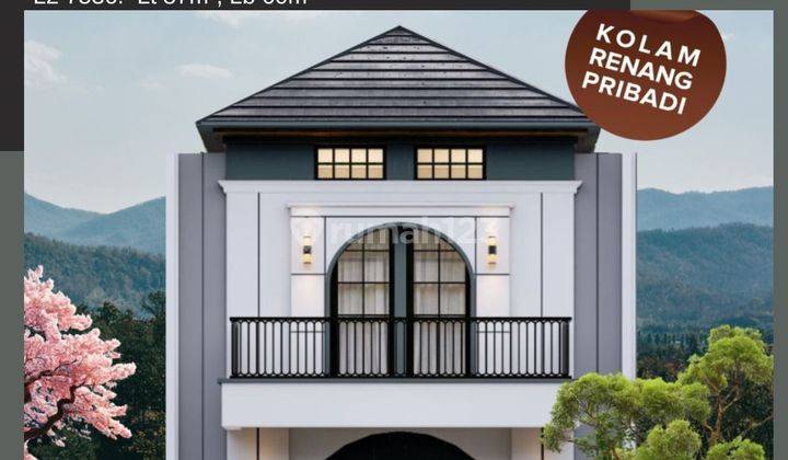 Villa premium plus kolam renang tengah kota di Graha Agung Malang 1