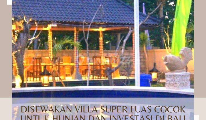 Disewakan Vila Bagus Harga Istimewa Di Klungkung Bali. 1