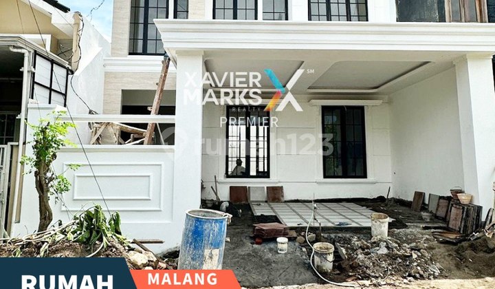 Dijual Rumah Baru dengan Gaya American Classic di Sengkaling, Malang