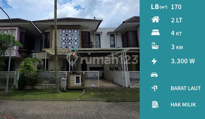 Dijual Rumah Furnished di Boulevard Avenue Grand Permata Jingga, Malang