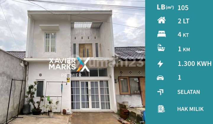 Dijual Rumah 2 Lantai di Bulan Terang Utama Madyopuro Malang