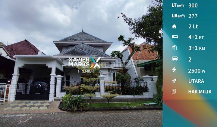 Disewakan! Rumah 2 Lantai - Full Furnish - Kondisi Istimewa Lokasi : Perumahan Permata Jingga, SoeHatt - Malang 1