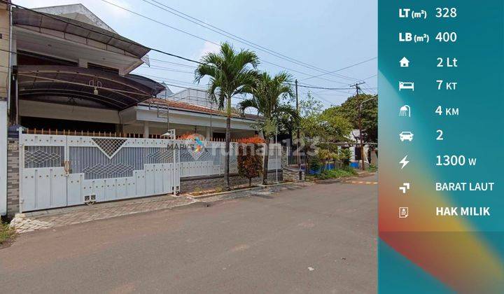 Dijual Rumah 2 Lantai Terawat Daerah Bunga bunga Dekat Suhat, Lowokwaru Kota Malang 1