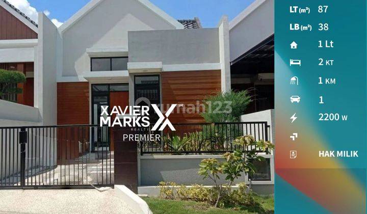 Dijual Dibawah Price List Rumah Baru Minimalis di Riverfront Malang 1