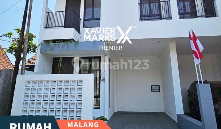 Dijual Rumah Modern Baru di Jl Ikan Ikan Blimbing Kota Malang