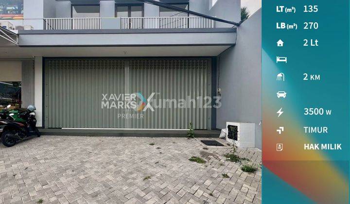 Disewakan Ruko Lebar Lokasi Strategis di Poros Jalan Panji Suroso, Blimbing Kota Malang 1