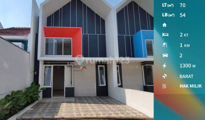 Rumah Minimalis Cantik Gress With Mezanine Di Ikan2 Tasikmadu Lowokwaru Malang 1