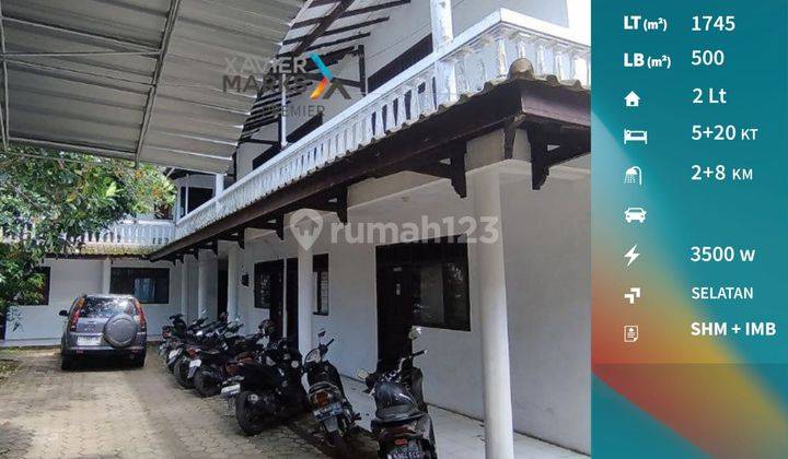 Dijual Rumah Induk plus Kos Aktif Strategis dekat kampus UIN di Mertojoyo Lowokwaru Malang 1