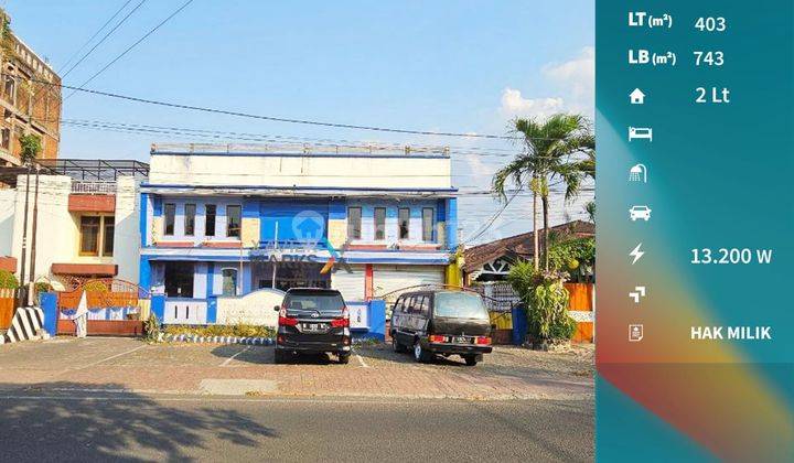 Dijual Bangunan Komersial, Tempat Usaha, Ruang Usaha di Jalan Bogor, Klojen Malang 1