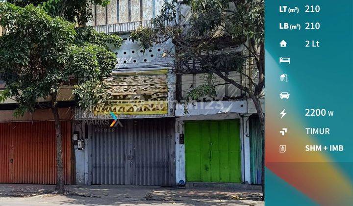  Dijual Gudang Lokasi Strategis di Pusat Bisnis di Poros Jalan Gatot Subroto Dekat Pasar Besar, Klojen  Kota Malang 1