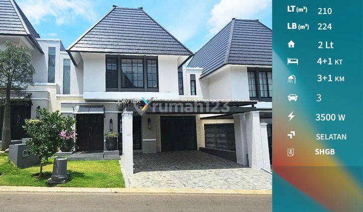 Disewakan Rumah Baru di Citraland Puncak Tidar, Malang 1