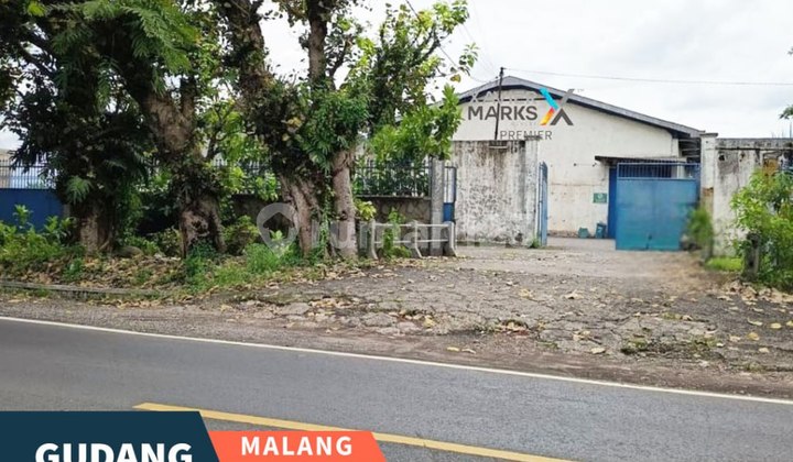 Warehouse for Rent, Pakisaji Main Road, Malang, Wide Road Access