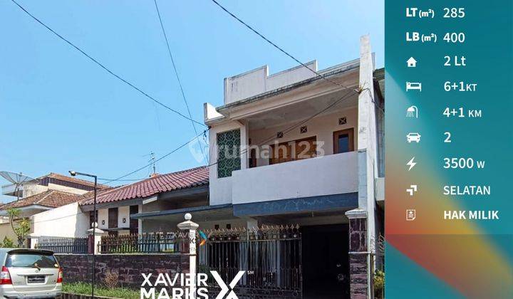 Dijual Rumah Klasik 2 Lantai di Daerah Pulau Pulau, Klojen Malang  1