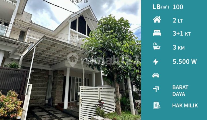 HARGA BU Dijual Rumah 2 lantai di Dieng Town House Kota Malang 