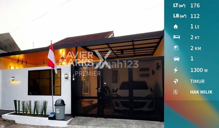 Dijual Rumah Baru Aesthetic Full Furnish Langsung Huni Di Sukun Kota Malang  1