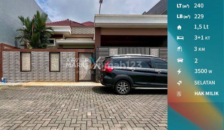 Dijual Rumah Modern Full Furnish di Jalan Teluk teluk, Blimbing Kota Malang 1