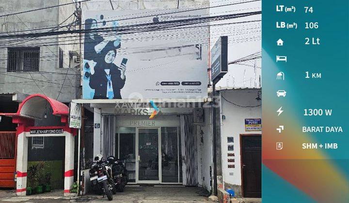 Dijual Murah, Poros Jalas Ruko Strategis di Poros Jalan Mt. Haryono, Dinoyo Malang 1