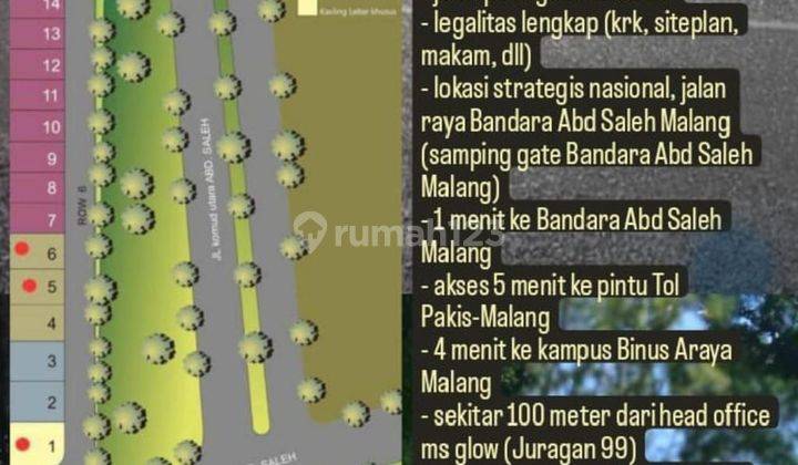 Dijual Murah Kavling Strategis Siap Bangun Area Bandara Abdul Rachman Saleh Kota Malang 2