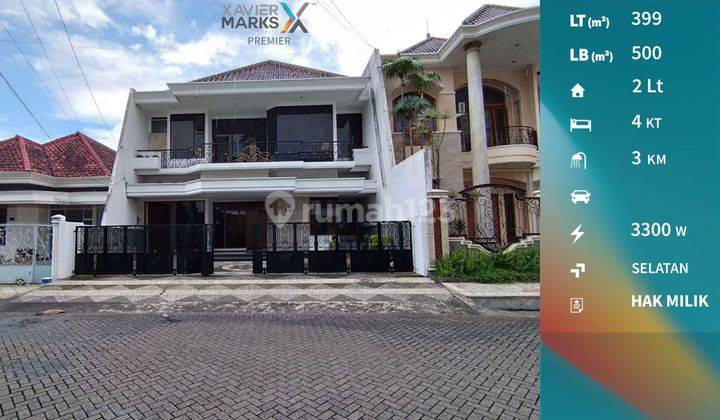  Dijual Rumah Mewah di Perumahan Elit Tengah Kota Daerah Ijen, Klojen Malang 1