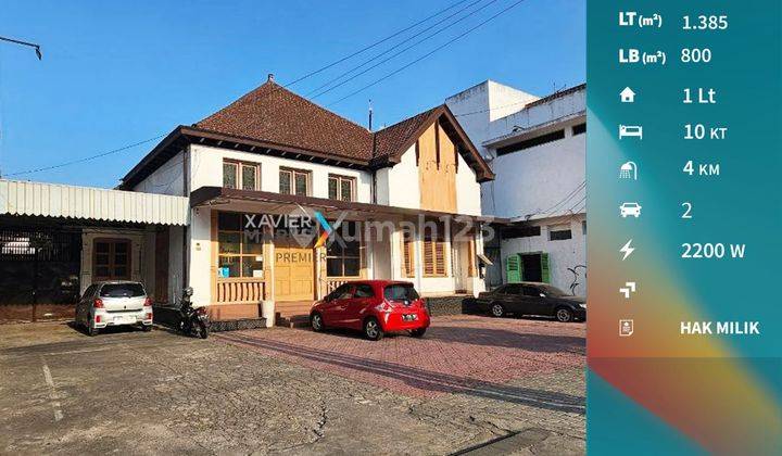  Disewakan Rumah Vintage Kolonial, Ruang Usaha di Kotalama Kedungkandang, Malang  1