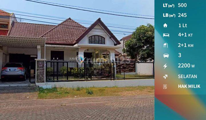 Dijual Rumah Full Furnished Siap Huni di Daerah Depan Perumahan Elite Araya, Blimbing Kota Malang  1