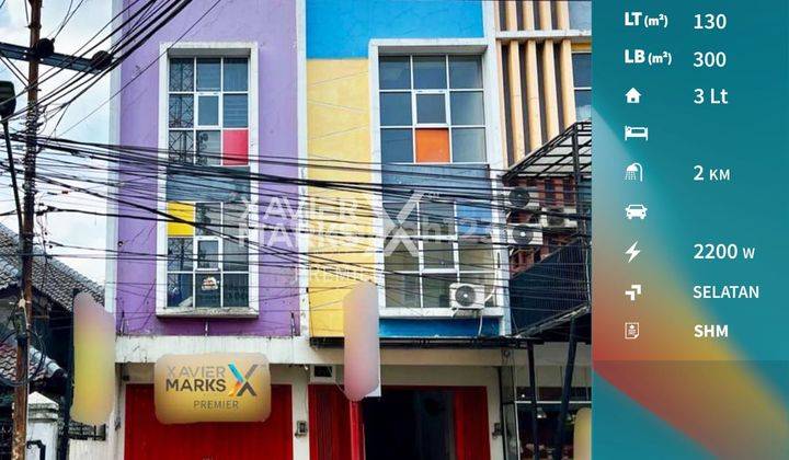 Disewakan Ruko 3 Lantai Selangkah Ke Jalan Poros Sukarno Hatta, Lowokwaru Kota Malang  1