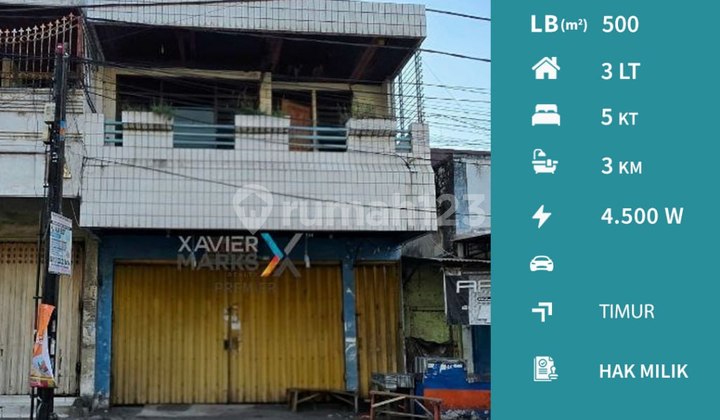 For Sale: Shophouse on Jalan Pahlawan Sunaryo Pandaan Road Axis, Suitable for Business