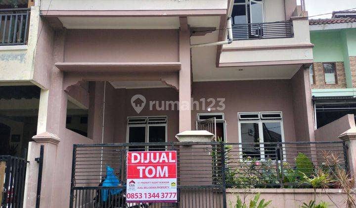 tampak depan rumah murah bukit bogor raya