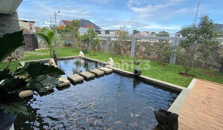 Rumah Villa Hoek Mewah Tanah Baru Residen Furnish Akses Sentul Summarecon Jagorawi 2